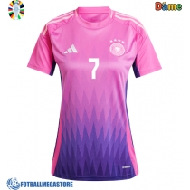 Fotballdrakt Dame Tyskland Kai Havertz #7 Bortedrakt EM 2024 Kortermet